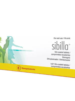 Sibilla (B) Dienogest  Etinilestradiol 21 Comprimidos recubiertos.