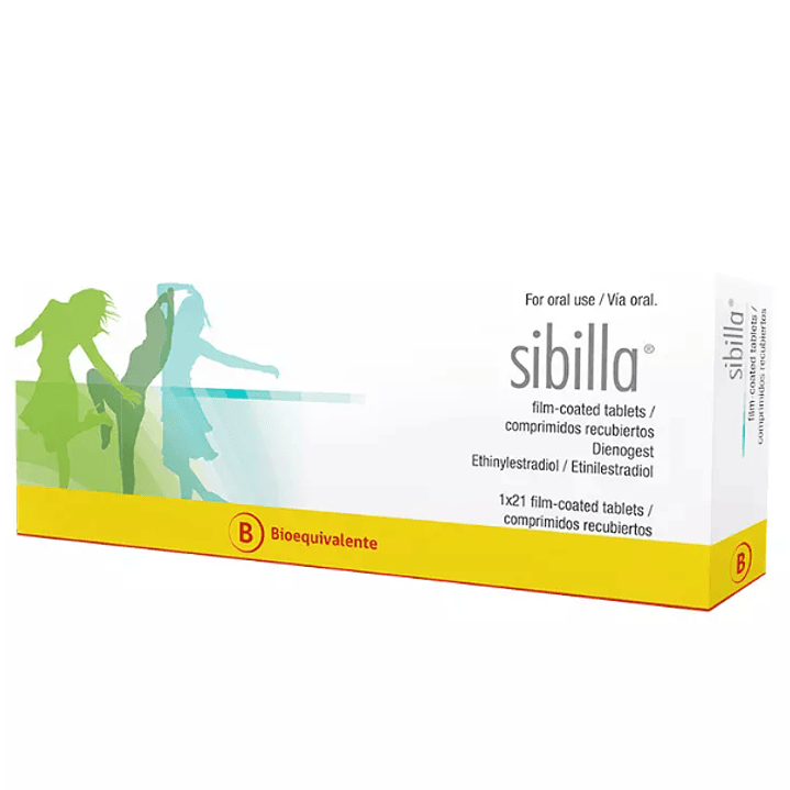 Sibilla (B) Dienogest / Etinilestradiol 21 Comprimidos Recubiertos 1