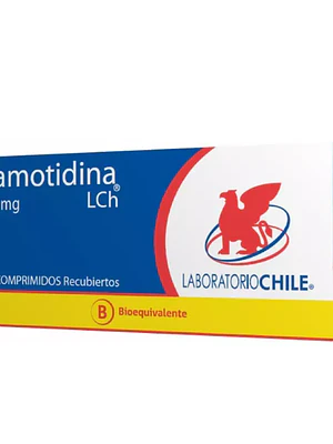 Famotidina (B) 40 mg 10 Comprimidos recubiertos.