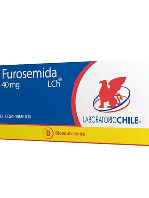 Furosemida (B) 40 mg 12 Comprimidos.