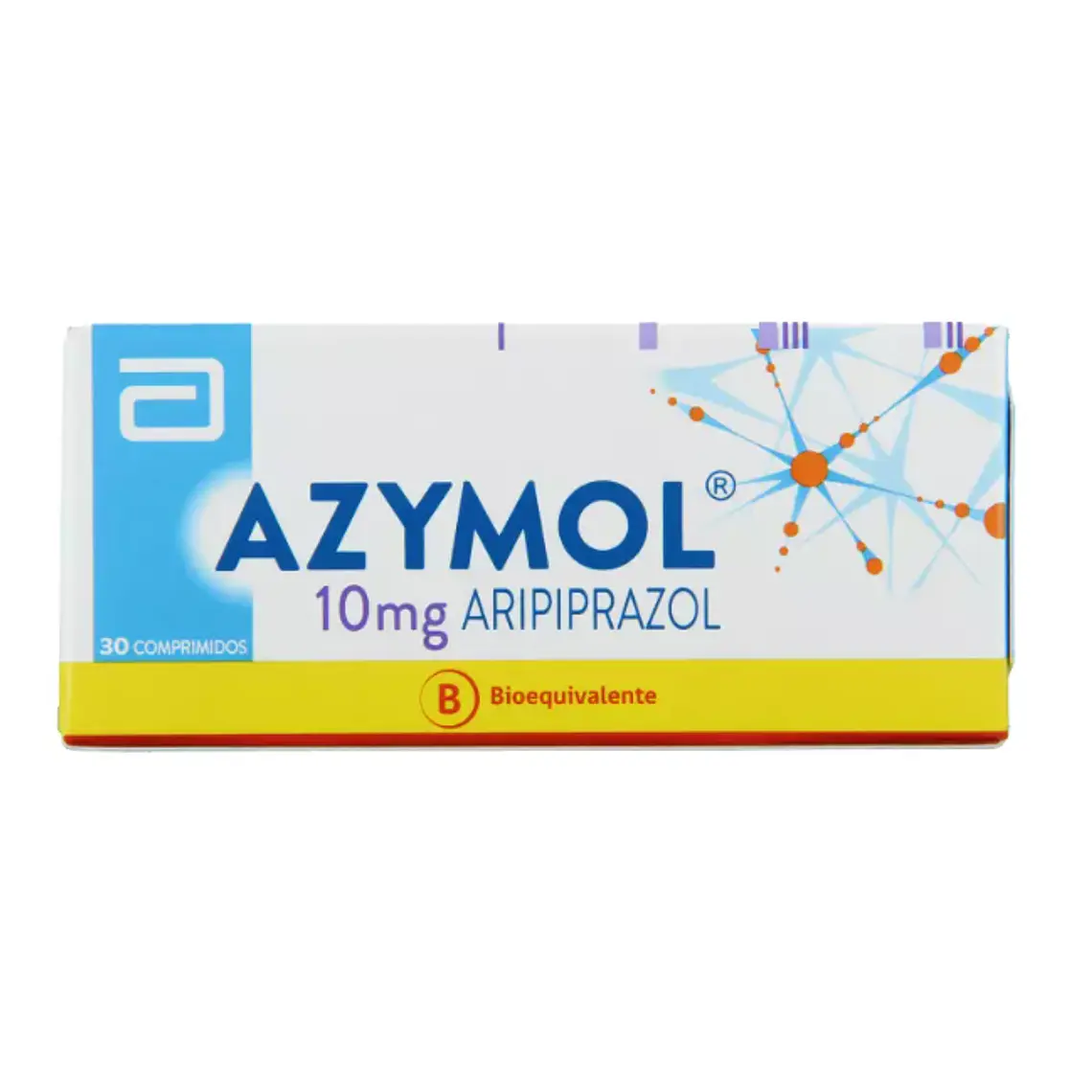 Azymol (B) Aripiprazol 10 mg 30 Comprimidos. 1