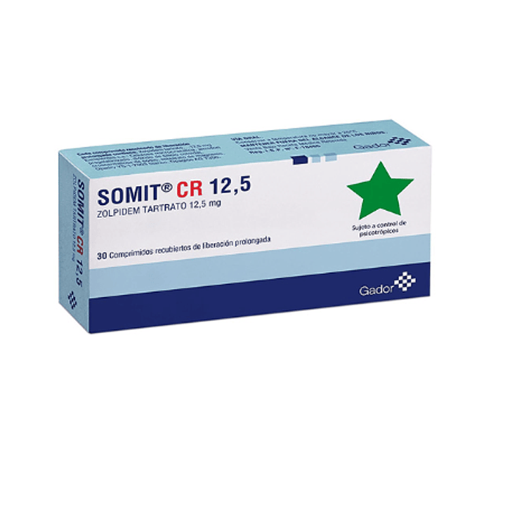 Somit CR Tableta Recubierta LP 12.5 mg por 30 unidades (Disponible sólo para compra en Local) 1