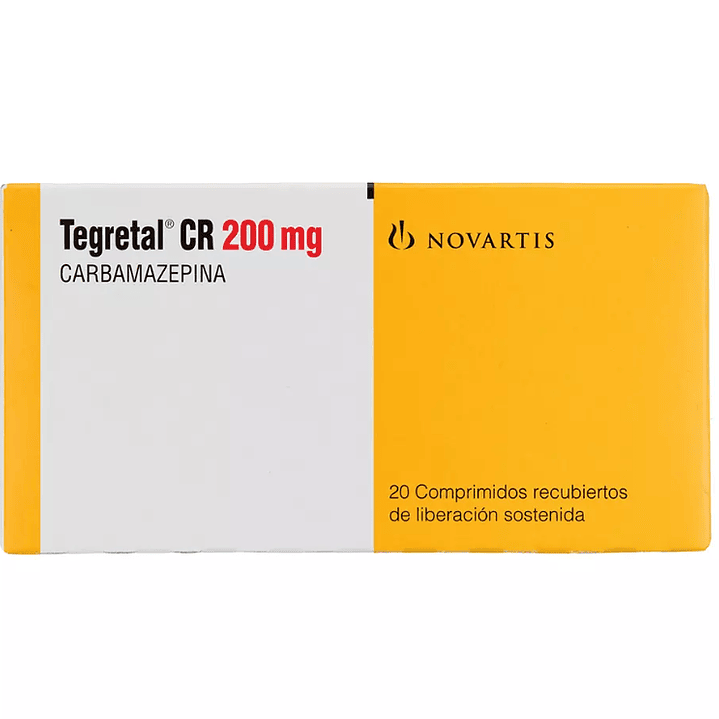 Tegretal Cr Carbamazepina 200mg 60 Comprimidos 1