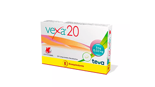 Vexa 20 (B) Drospirenona / Etinilestradiol 28 Comprimidos Recubiertos