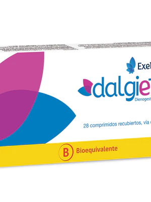 Dalgiet Dienogest 2 mg 28 Comprimidos.