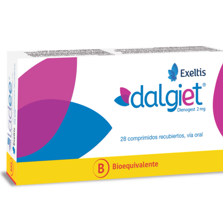Dalgiet Dienogest 2 mg 28 Comprimidos 1