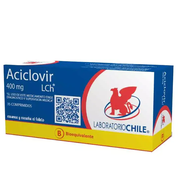 Aciclovir (B) 400 mg 35 Comprimidos. 1