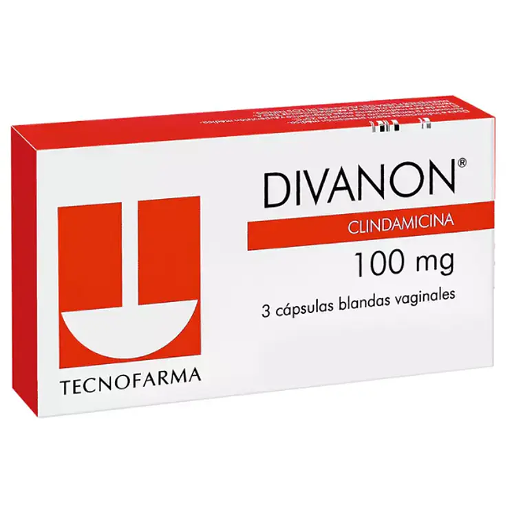 Divanon Clindamicina 100 mg 3 Cápsulas blandas vaginales. 1