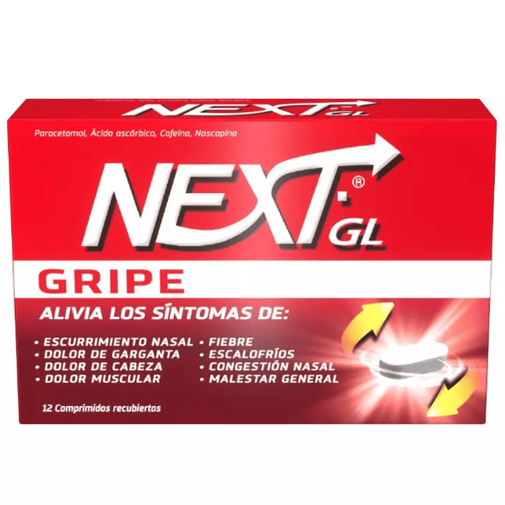 Next GL 12 Comprimidos Recubiertos 1