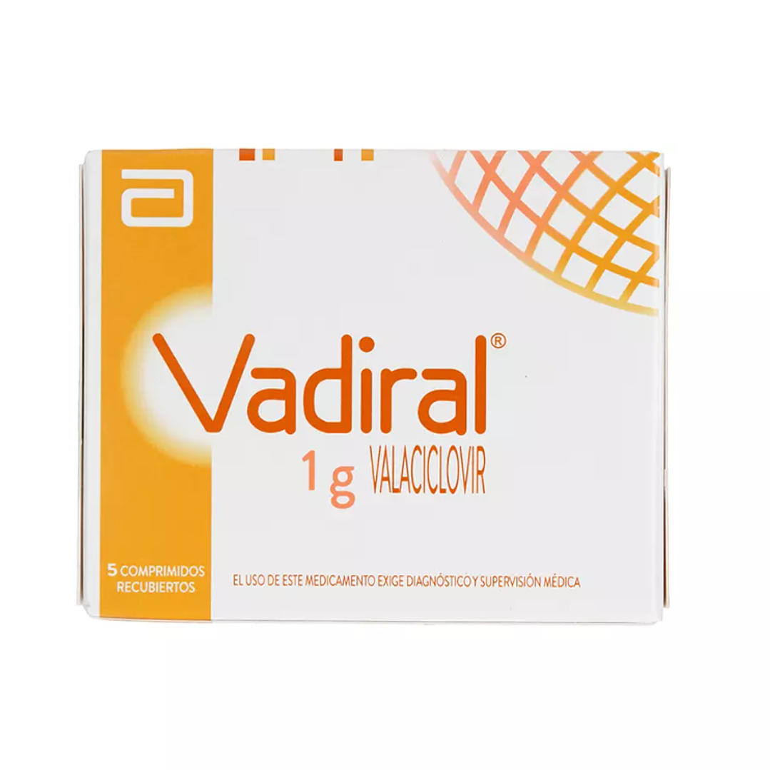 Vadiral Valaciclovir 1 g 21 Comprimidos Recubiertos 1