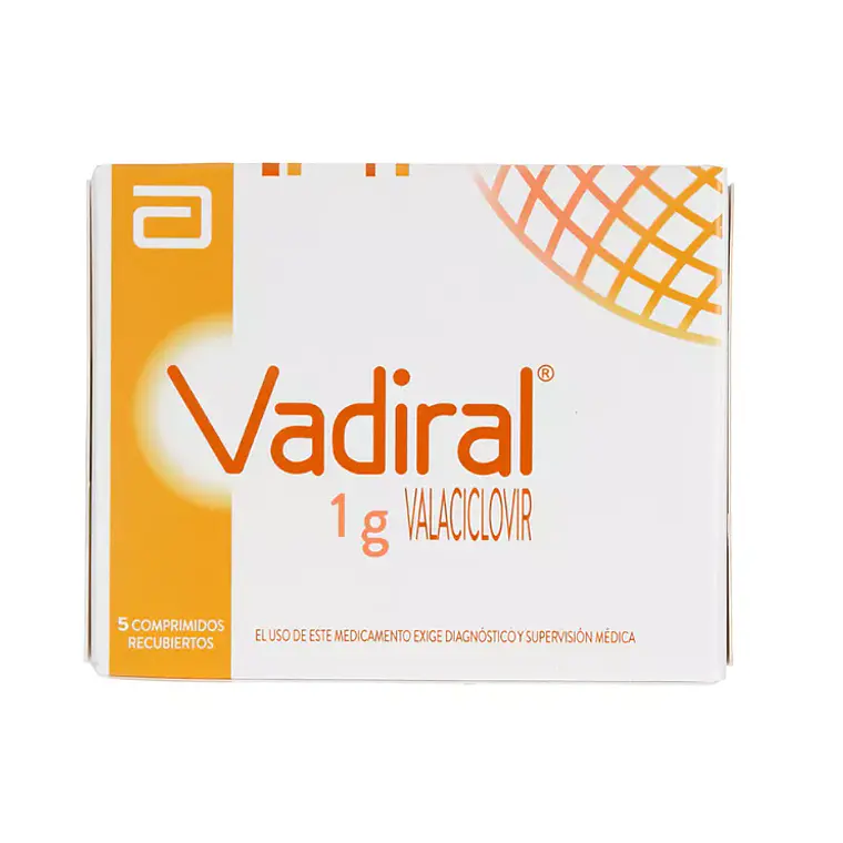 Vadiral Valaciclovir 1 g 21 Comprimidos recubiertos. 1