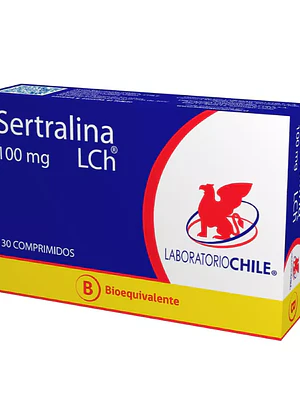 Sertralina (B) 100 mg 30 Comprimidos.