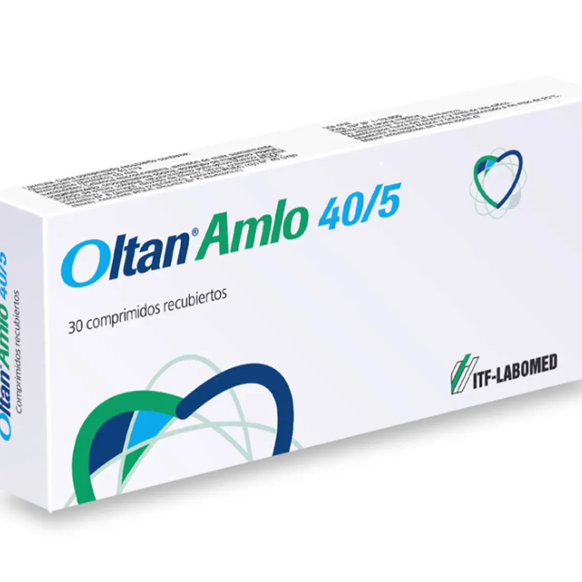 Oltan-Amlo 40/5 (B) 30 Comprimidos recubiertos. 1