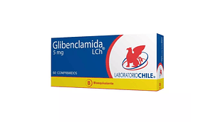 Glibenclamida (B) 5 mg 60 Comprimidos