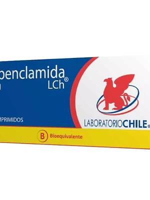 Glibenclamida (B) 5 mg 60 Comprimidos.