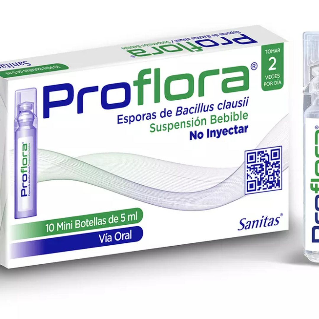 Proflora Suspensión bebible 10 Mini botellas 5 ml. 1