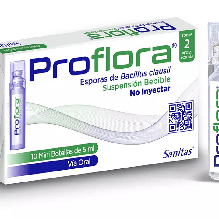 Proflora Suspensión bebible 10 Mini botellas 5 ml. 1