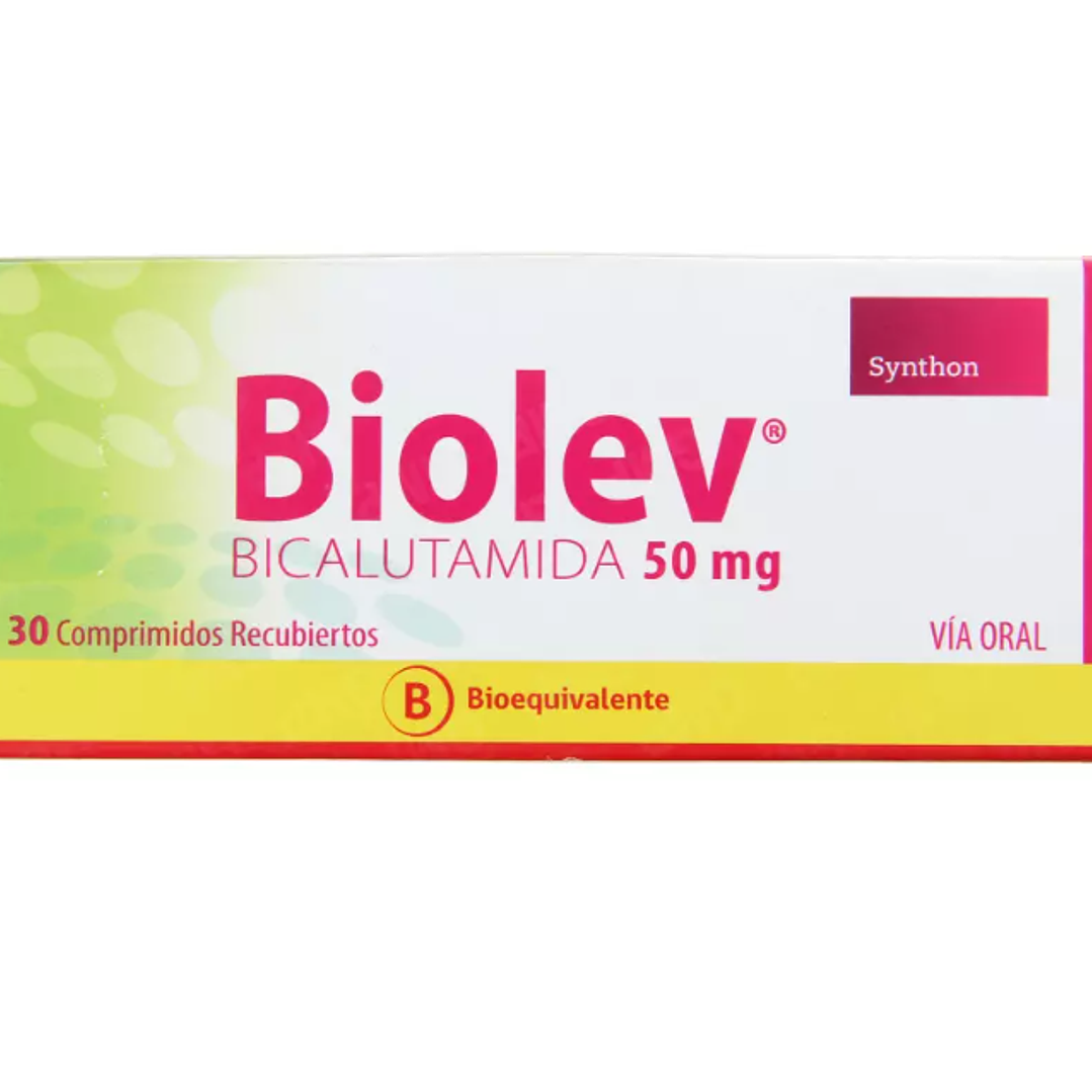 Biolev (B) Bicalutamida 50 mg 30 Comprimidos. 1