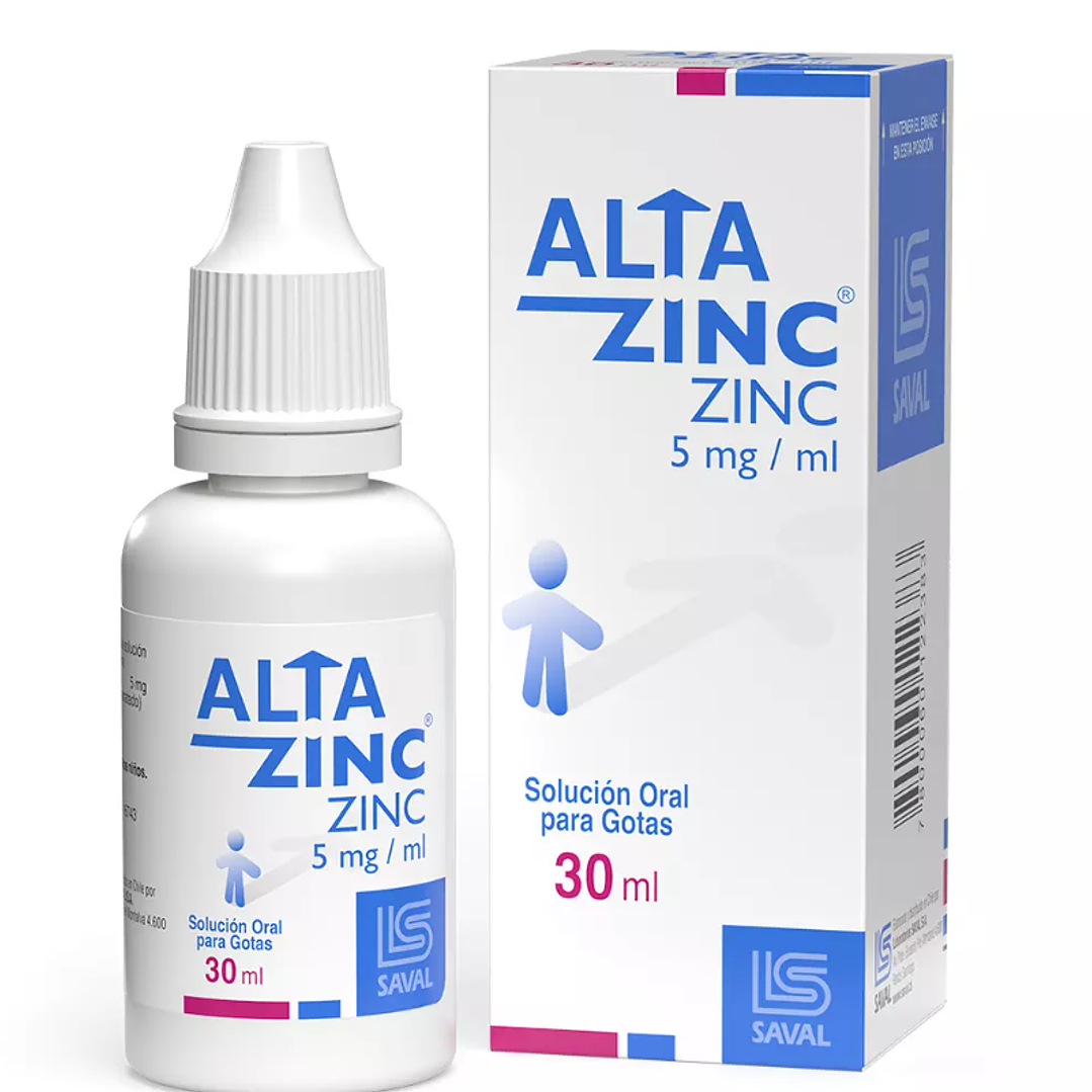 Altazinc Zinc 5 mg / ml Gotas 30 ml. 1