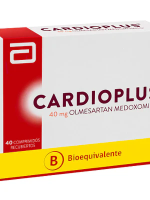Cardioplus (B) Olmesartán 40 mg 40 Comprimidos.