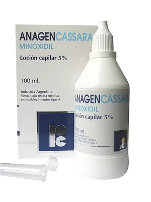 Anagen Minoxidil 5% Loción capilar 100 ml.