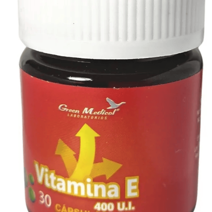  Vitamina E 400 U.I  30 Cápsulas Green Medical. 1