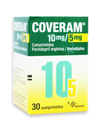 Coveram 10 mg / 5 mg 30 Comprimidos.