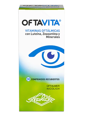 Oftavita Vitaminas oftálmicas 30 Comprimidos.