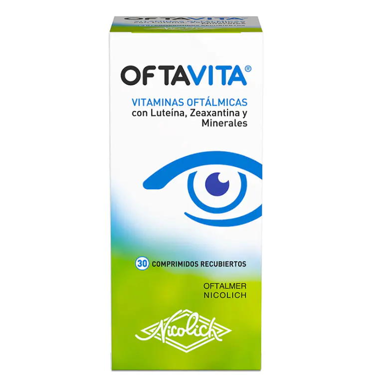 Oftavita Vitaminas oftálmicas 30 Comprimidos. 1