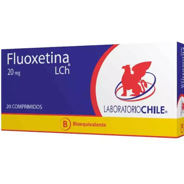 Fluoxetina (B) 20 mg 20 Comprimidos. 1