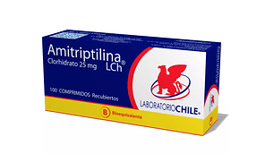 Amitriptilina (B) 25 mg 100 Comprimidos Recubiertos