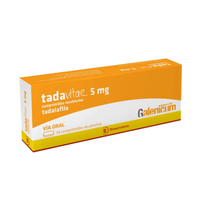 Tadavitae (B) Tadalafilo 5 mg  14 Comprimidos. 1