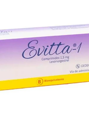 Evitta-1 (B) Levonorgestrel 1,5 mg 1 Comprimido.