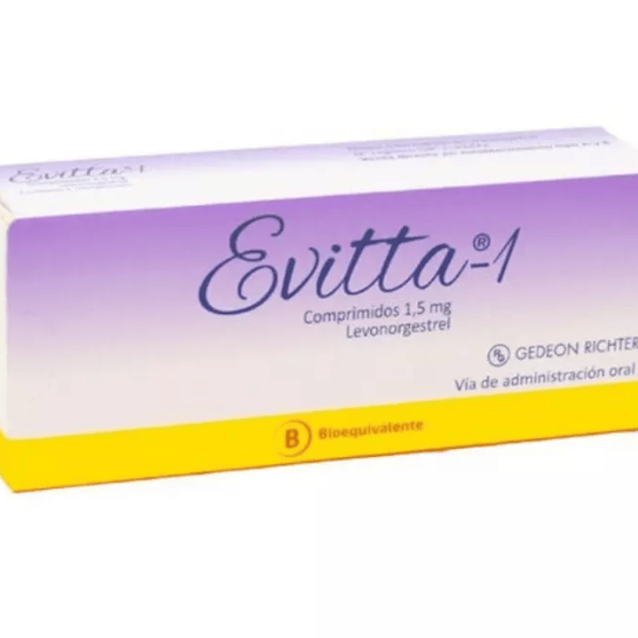 Evitta-1 (B) Levonorgestrel 1,5 mg 1 Comprimido. 1
