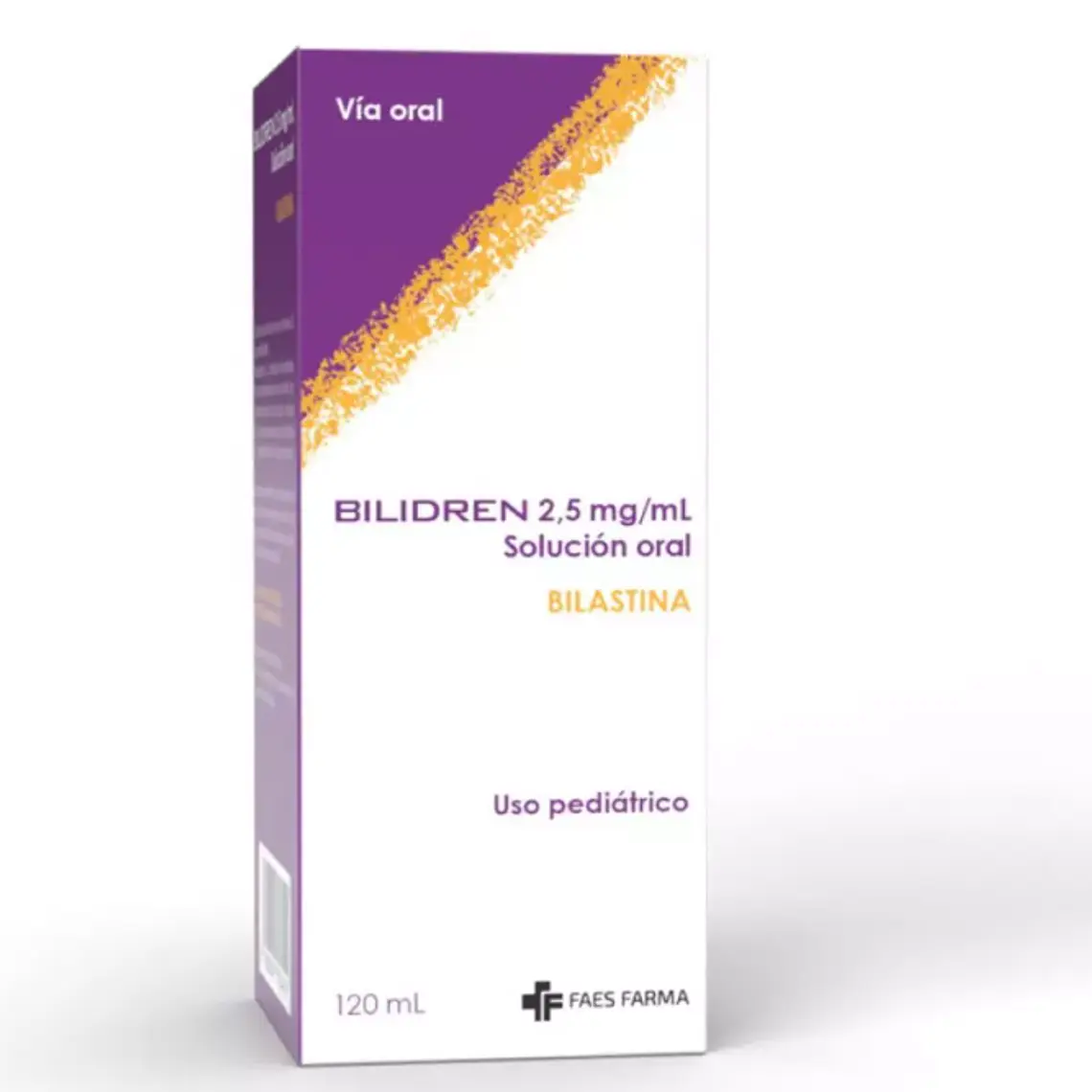 Bilidren Bilastina 2,5 mg/ml Solucion oral 120  ml. 1