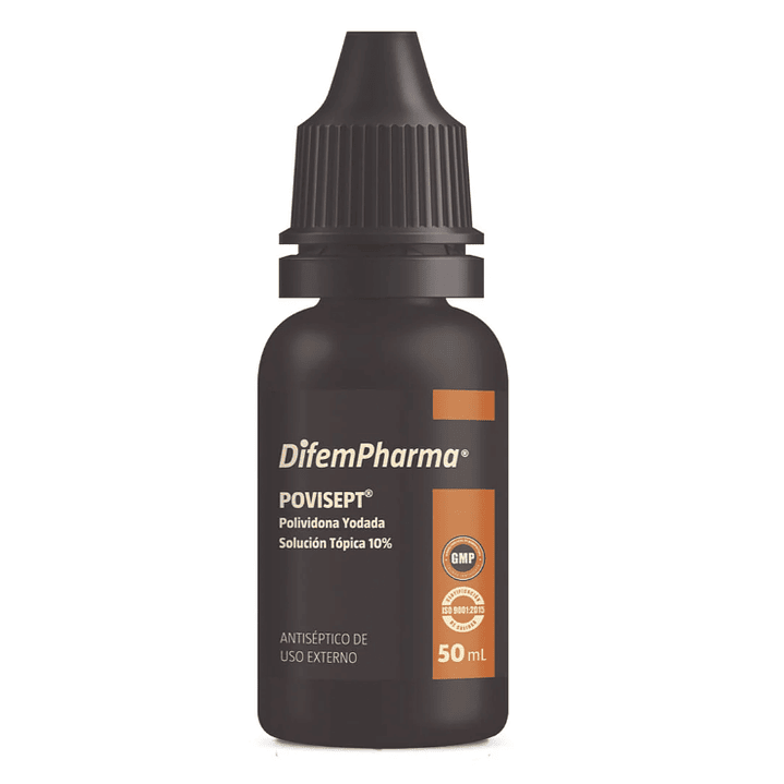 Povisept 10 % Povidona yodada Solución Tópica 50 ml 1