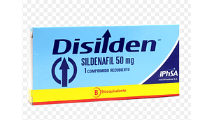 Disilden Sildenafil (B) 50 mg 1 comprimidos.