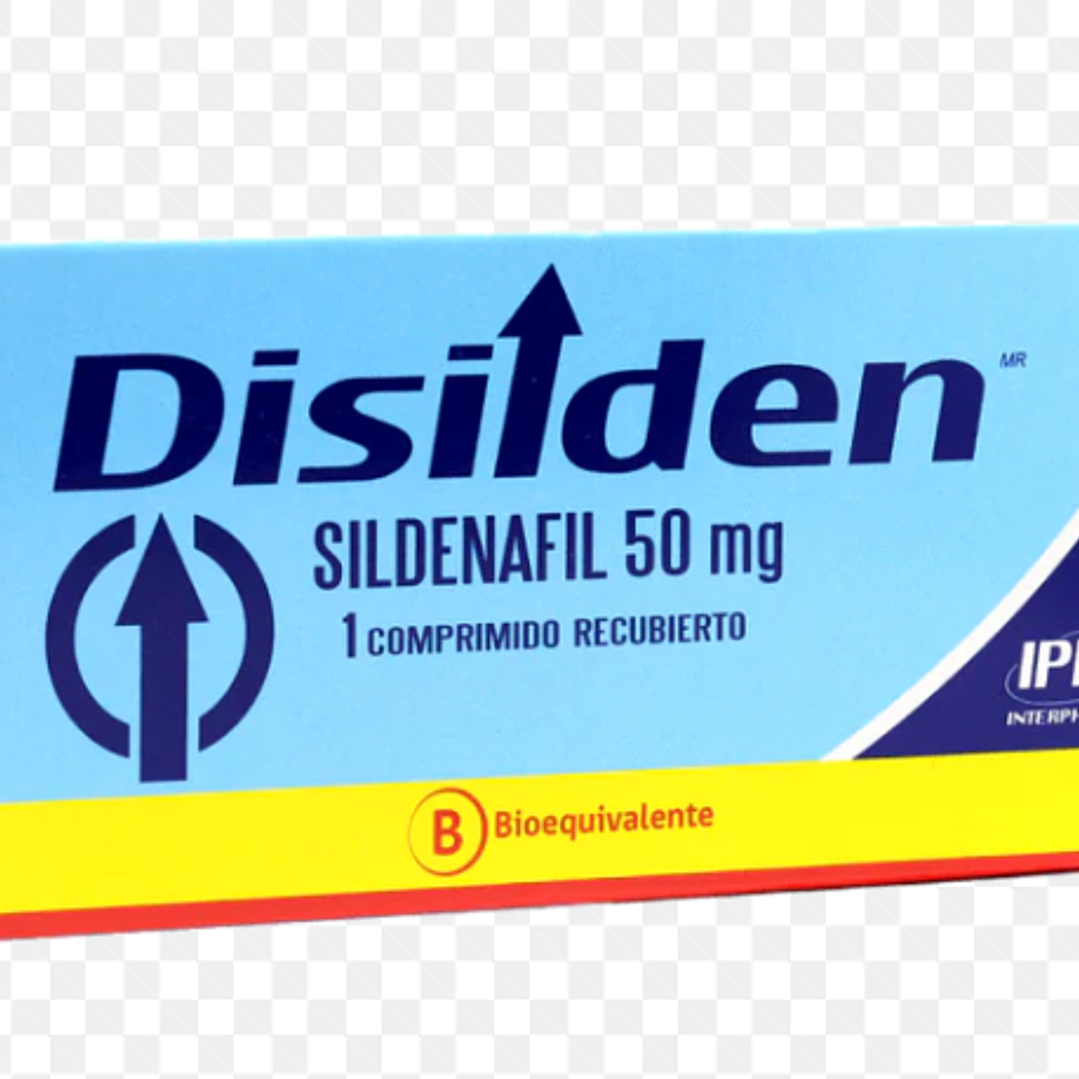 Disilden Sildenafil (B) 50 mg 1 comprimidos. 1