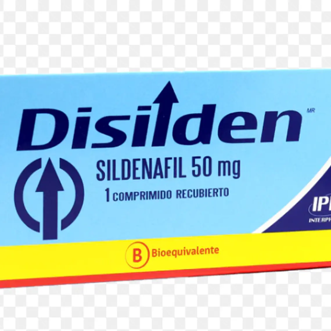 Disilden (B)  Sildenafil 50 mg 1 Comprimido. 1