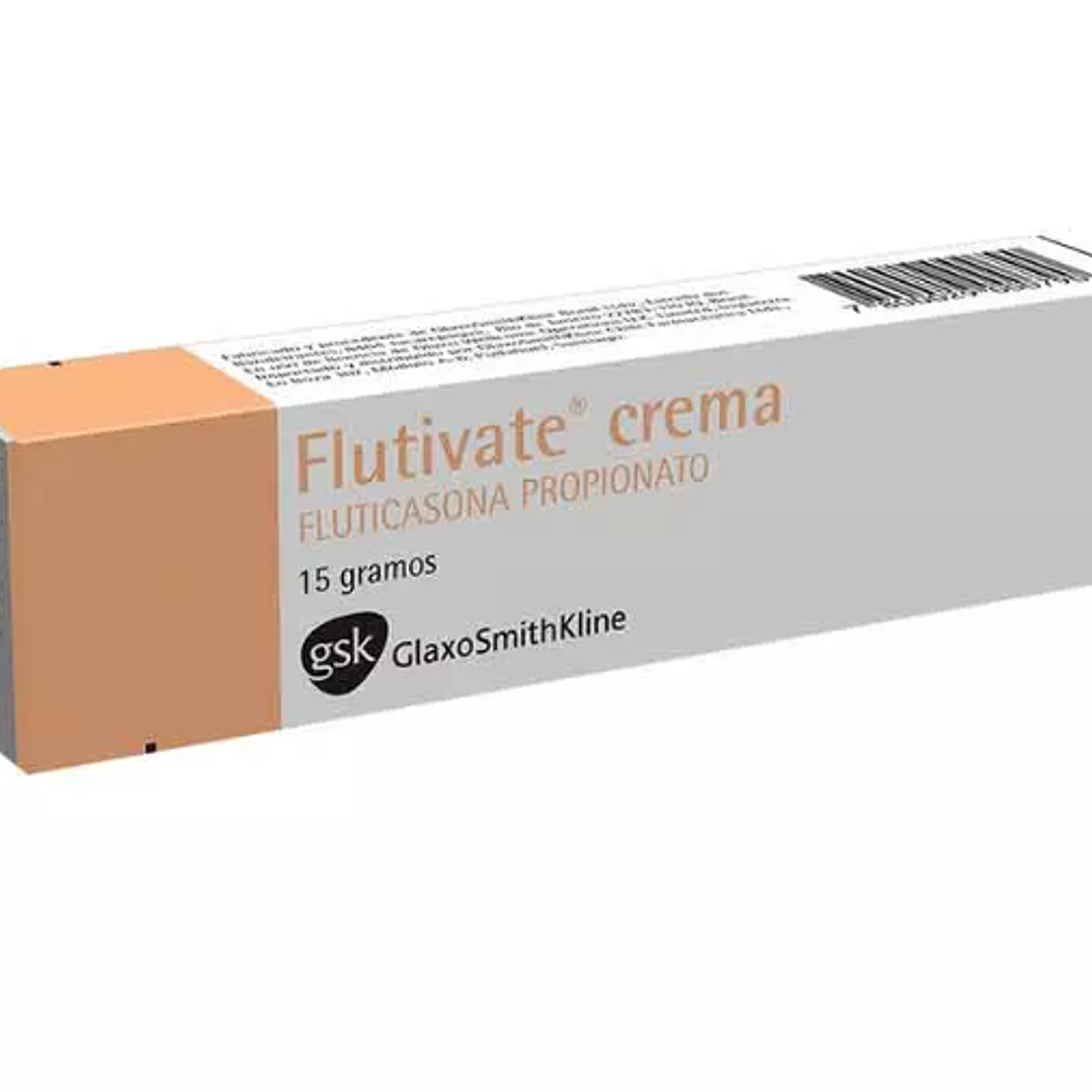 Flutivate Fluticasona 0.05 % Crema 15 g. 1