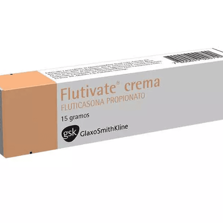 Flutivate Fluticasona 0.05 % Crema 15 g. 1