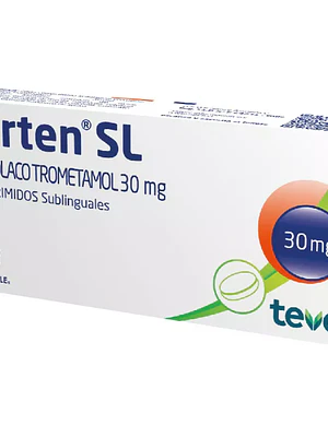 Burten SL Ketorolaco 30 mg 2 Comprimidos sublinguales.