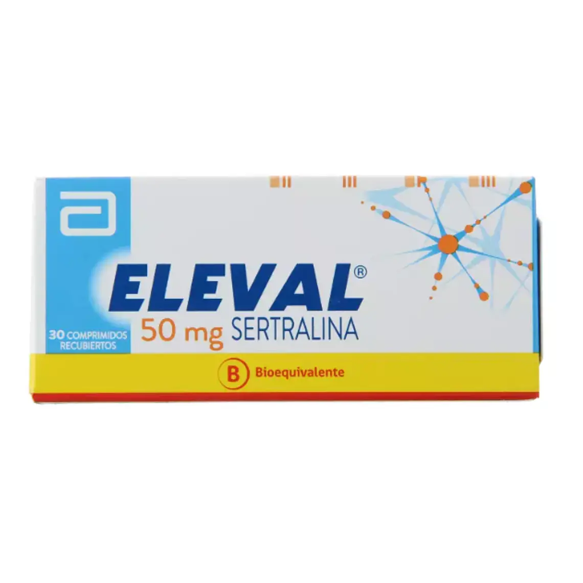 Eleval (B) Sertralina 50 mg 30 Comprimidos recubiertos. 1