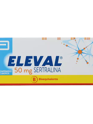 Eleval (B) Sertralina 50 mg 30 Comprimidos recubiertos.