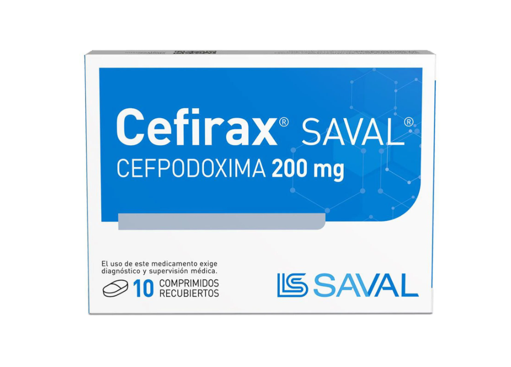 Cefirax 200 mg x 10 comprimidos