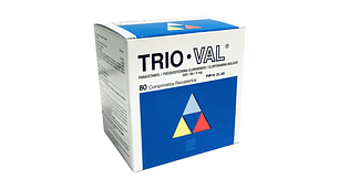 Trio-val Paracetamol  80 Comprimidos recubiertos.