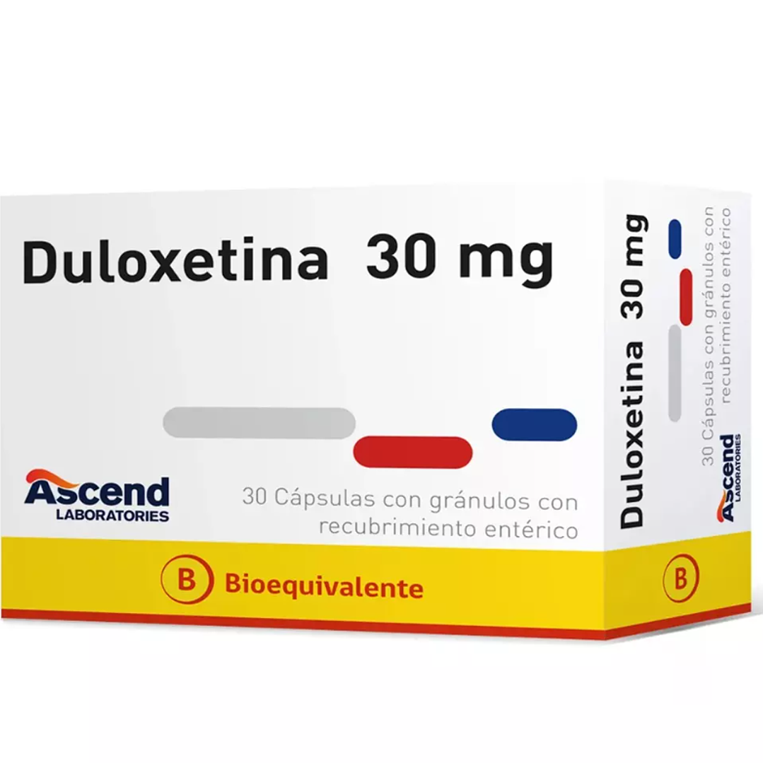 Duloxetina (B) 30 mg 30 Cápsulas. 1