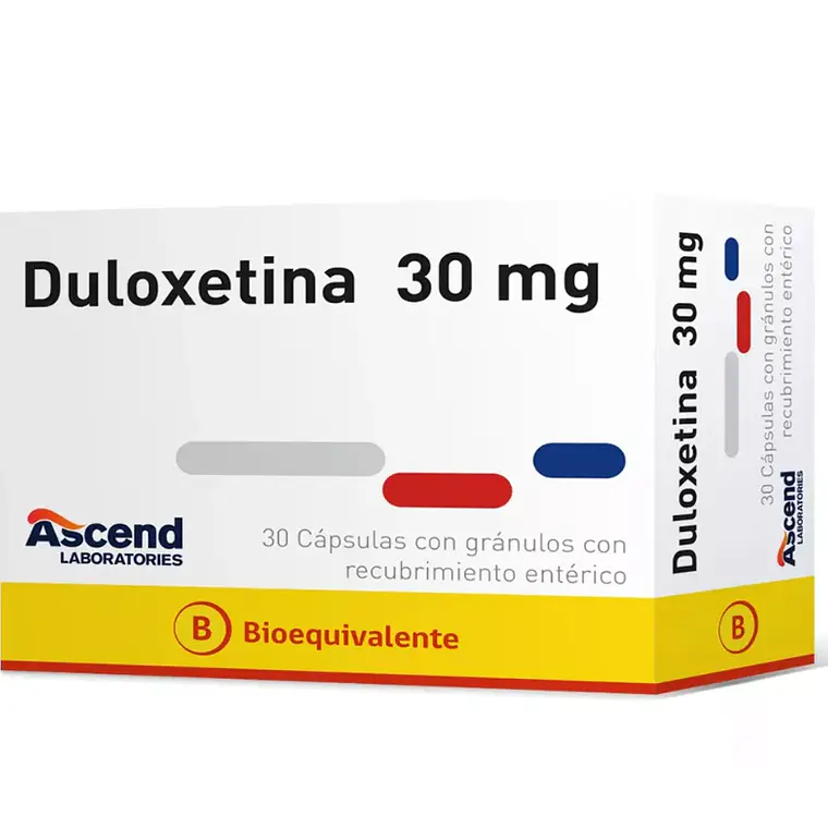 Duloxetina (B) 30 mg 30 Cápsulas. 1