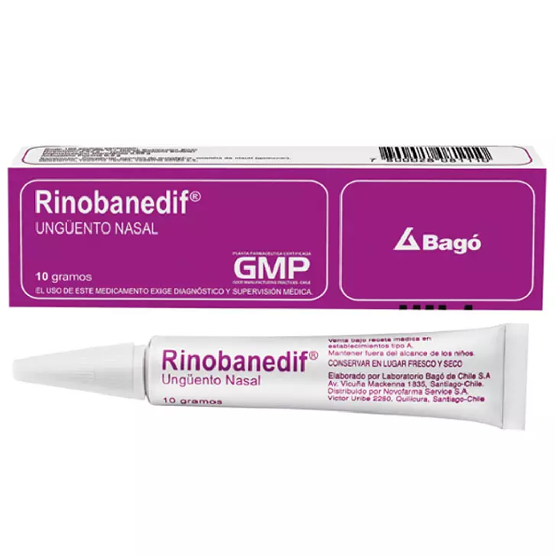 Rinobanedif Ungüento Nasal 10 g. 1