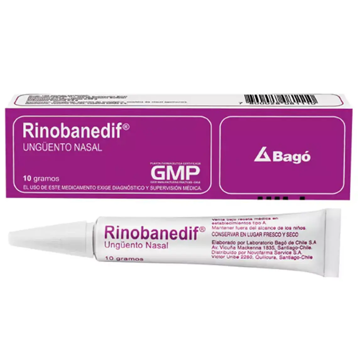 Rinobanedif Ungüento nasal 10 g. 1